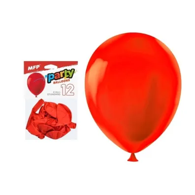 MFP Balon dmuchany czerwony 26cm