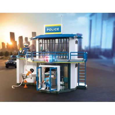 Playmobil City Action Posterunek policji z miejscem przes�ucha� 71874