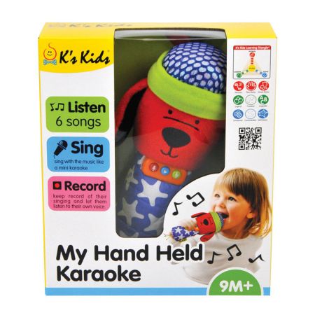 Moje mae karaoke - mikrofon z funkcj nagrywania Ks Kids