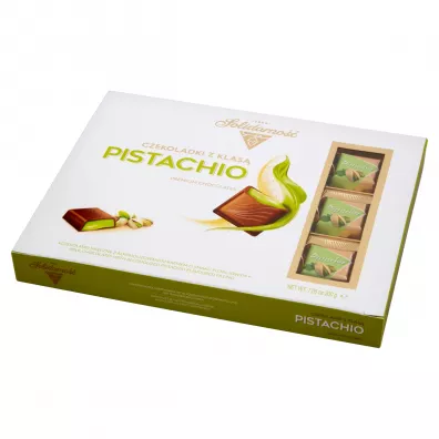 Solidarno�� Czekoladki z Klas� Pistachio Czekoladki mleczne 200 g