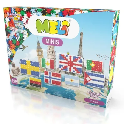 Klocki Meli Minis Flags