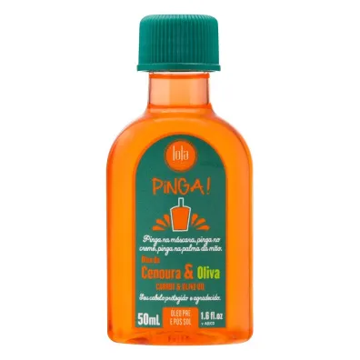 Lola Cosmetics Pinga! olejek do wszystkich rodzaj�w w�os�w Marchewka i Oliwa z Oliwek 50 ml