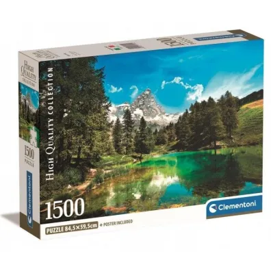 Puzzle 1500 el. Compact Blue Lake Clementoni