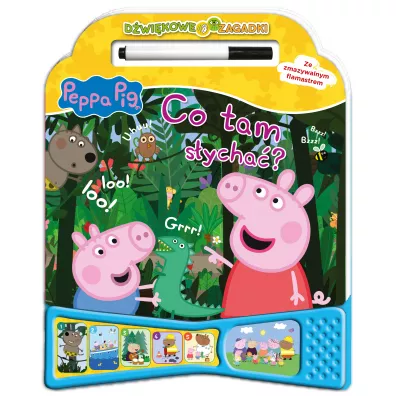 Peppa Pig. D�wi�kowe zagadki cz�� 1. Co tam s�ycha�?