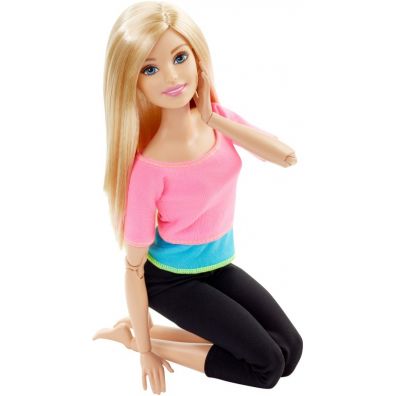 Barbie Made to move Lalka Rowa koszulka DHL82 Mattel