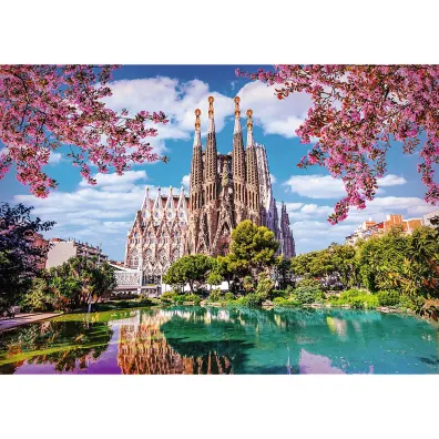 Puzzle 1000 Premium Plus Sagrada Familia Barcelona Trefl