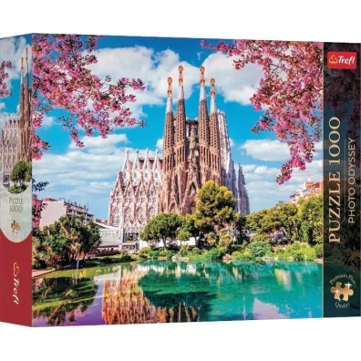 Puzzle 1000 Premium Plus Sagrada Familia Barcelona Trefl