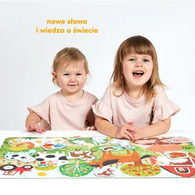 Weso�e puzzle 24 el. Wie� Bright Junior Media