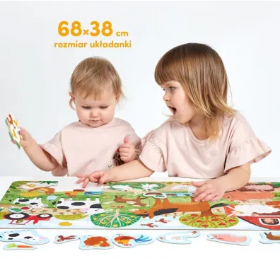 Weso�e puzzle 24 el. Wie� Bright Junior Media