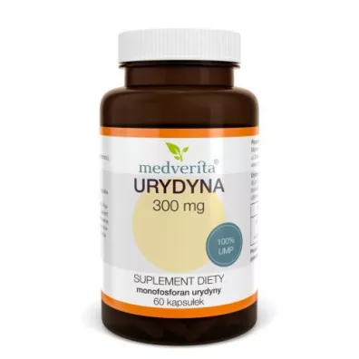 Medverita Urydyna 300 mg suplement diety 60 kaps.