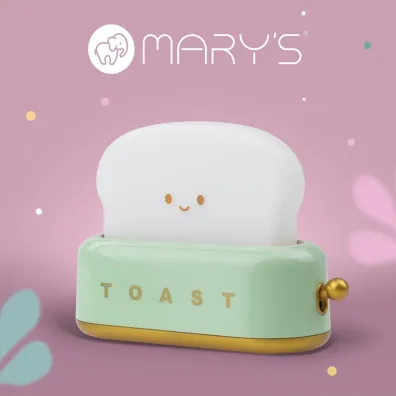 Marys MARY S lampka nocna LED Toster zielony