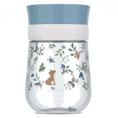 Mepal Kubek dziecicy treningowy do nauki picia Mio Forest Friends 108018565408 300 ml