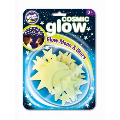 Brainstorm Toys Kosmiczne Glow - Ksi�yc i gwiazdy
