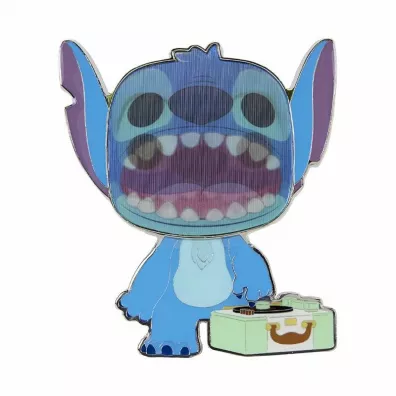 PROMO FUNKO POP PIN FIGURKA Disney Stitch z gramofonem WDPP0072