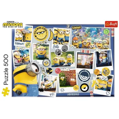 Puzzle 500 el. Zwariowana kolekcja zdj�� Trefl