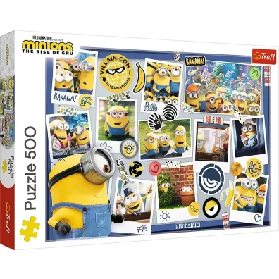 Puzzle 500 el. Zwariowana kolekcja zdj�� Trefl