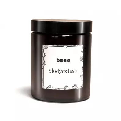 Bee.pl Naturalna wieca sojowa Sodycz Lasu 140 g