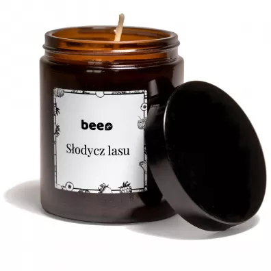 Bee.pl Naturalna wieca sojowa Sodycz Lasu 140 g