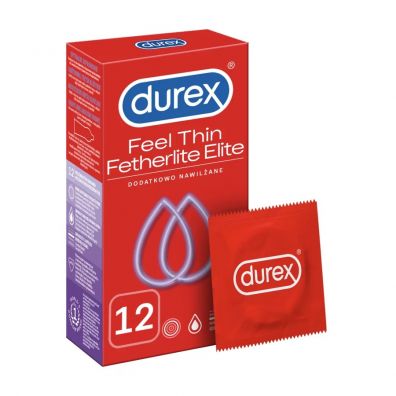 Durex prezerwatywy Fetherlite Elite ultracienkie 12 szt.