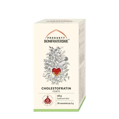 Produkty Bonifraterskie Cholestofratin Forte suplement diety 30 x 2 g