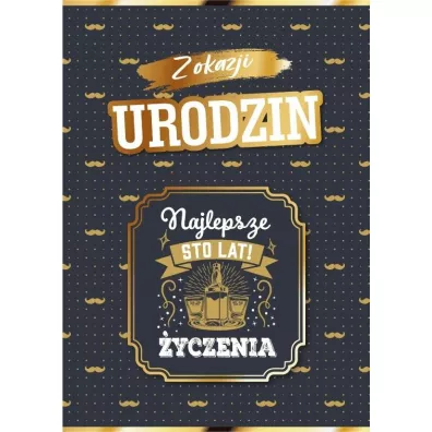 Armin Style Karnet Urodziny dla niego