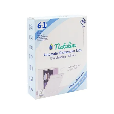 Natulim Eko tabletki do zmywarki 6w1 30 szt.