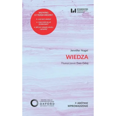 Wiedza - Jennifer Nagel