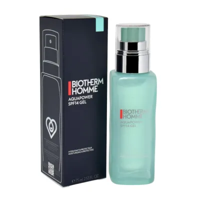 Biotherm �el nawil�aj�cy do twarzy Homme Aquapower SPF14 Gel Moisturizing & Protecting