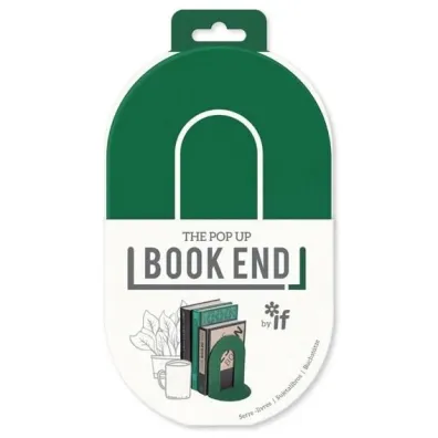 If Book End Podp�rka pod ksi��ki ciemny zielony