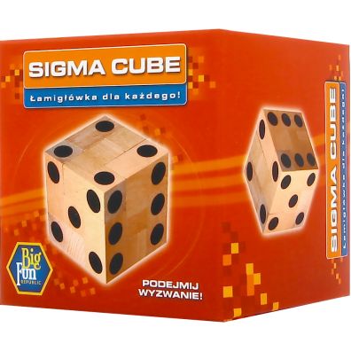 Sigma Cube. Łamigłówka dla każdego Big Fun Republic (Puzzlomatic)