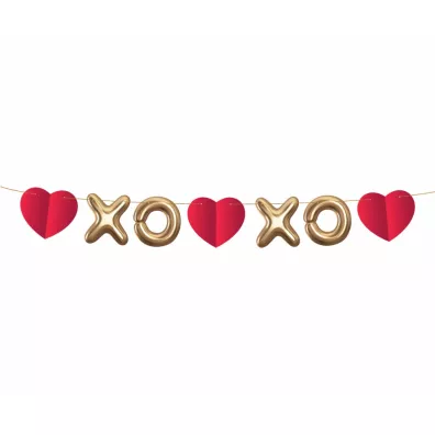 Godan Girlanda papierowa XoXo 200 cm