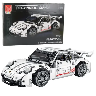 Klocki Samoch�d GT Racing Bia�y 1:14 1268el