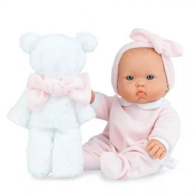 Lalka hiszpa�ska Betty Teddy Blanket 28cm Marina Pau