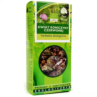 Dary Natury Herbatka kwiat koniczyny czerwonej 25 g Bio