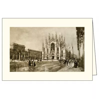 Rossi Karnet z kopert� ITW 014 Milano Piazza del Duomo
