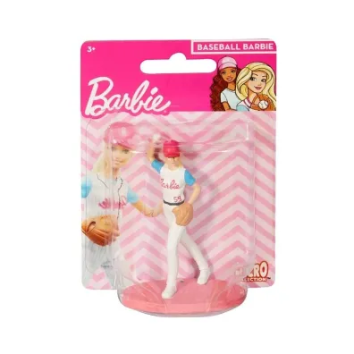 Barbie. Minifigurka Lalka Baseball Mattel
