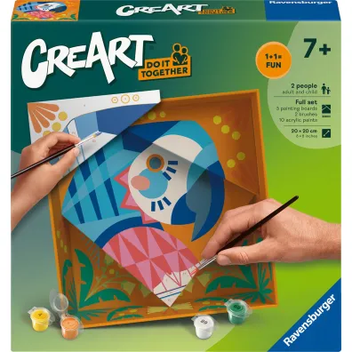 CreArt Do it together: Papuga Ravensburger