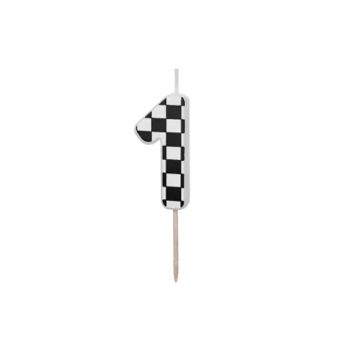 PartyDeco �wieczka urodzinowa 1 5.5cm