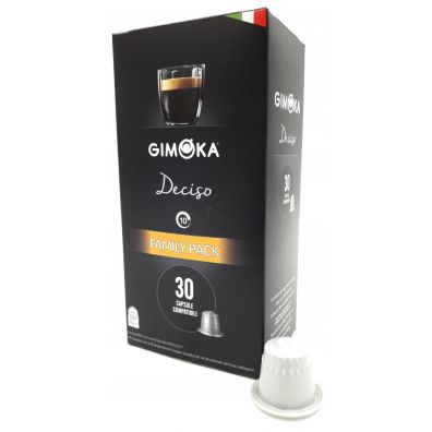 Gimoka Kawa kapsuki Deciso Nespresso 30 szt.