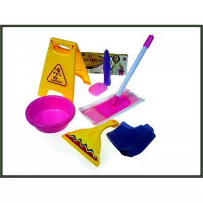 Zestaw do sprz�tania ze znakiem 9 cz�ci w worku Hipo