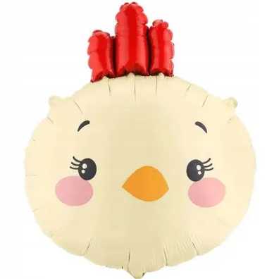 Balon foliowy Kurczak g�owa Wielkanoc PARTYDECO FB124 PD