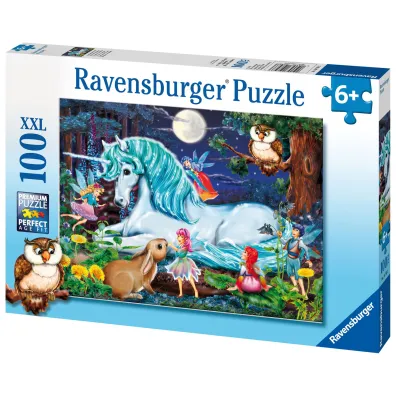 Puzzle 100 el. XXL W magicznym lesie Ravensburger