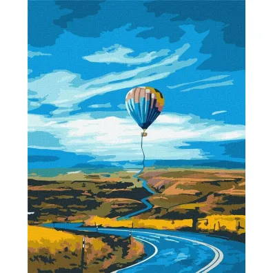 Ideyka Malowanie po numerach - Droga na szczyt 40x50cm