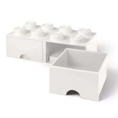 Akcesoria LEGO Podw�jna szuflada klocek do przechowywania z 8 wypustkami