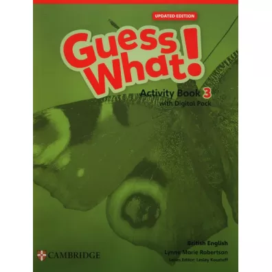 Guess What! British English Level 3 Activity Book with Digital Pack Updated - Lynn Marie  Robertson