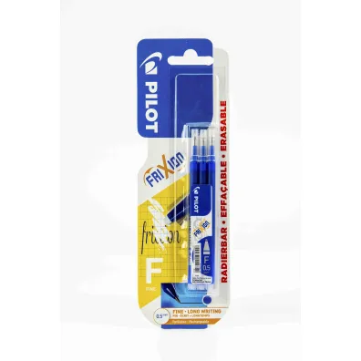 Wk�ad Frixion Ball Clicker 0,5 niebieski Pilot blister 3szt.
