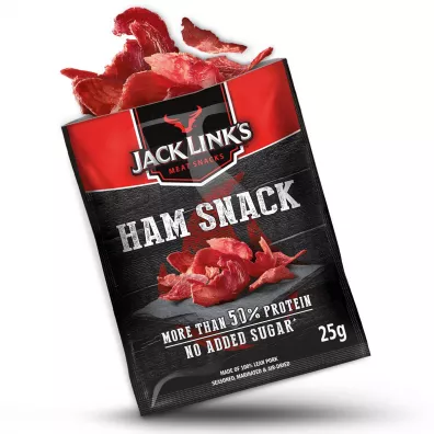 Jack Links Suszona szynka Ham Snack zgrzewka 12 x 25 g