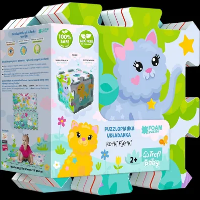 Puzzle Puzzlopianka Uk�adanka Kotki Psotki Trefl