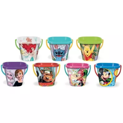 Disney wiaderko kwadratowe 2L z IML mix Wader