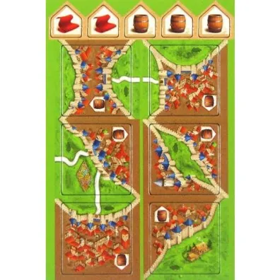 Carcassonne 2 Kupcy i Budowniczowie Edycja 3 Bard Centrum Gier